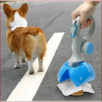 Portable Dog Poop Scooper – Waste Pickup with Bag Holder
