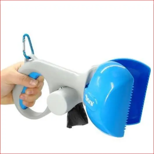 Portable Dog Poop Scooper – Waste Pickup with Bag Holder