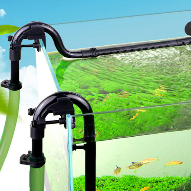 Fish Tank Filter Barrel Water Inlet And Outlet Accessories Rain Shower Pipe Hover Image