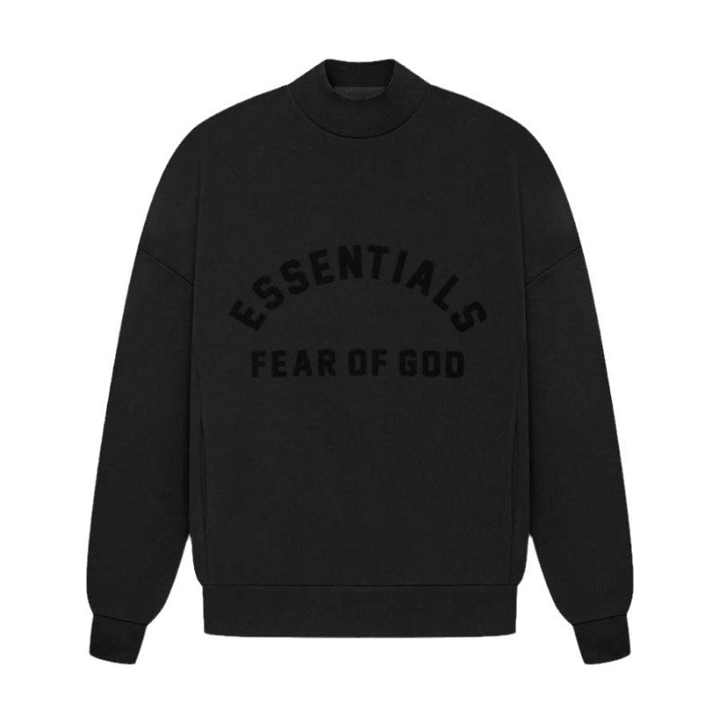 Fog Essentials Sweatshirt Unisex Micro Stand-Up Collar Loose Sweater