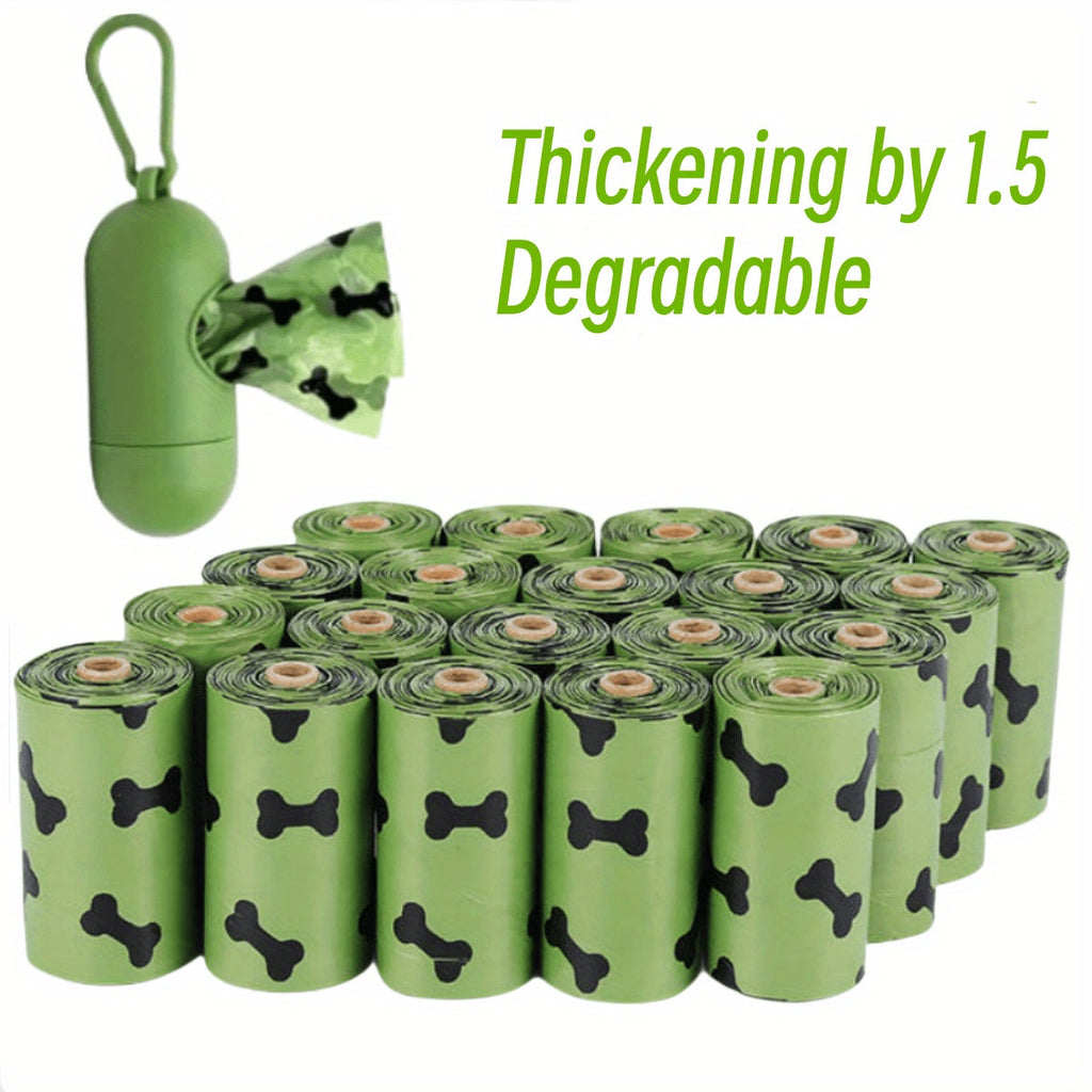 Eco-Friendly Biodegradable Dog Poop Bags & Dispenser