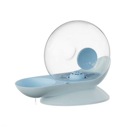 Snail design  Pet Auto water dispenser bowl for dogs and cat 2.8L  Pink