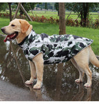 Waterproof Dog Vest — Reflective Strip, High Collar & Leash Hole