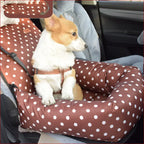 Pet Car Seat – For Small & Medium Dogs, Washable Design