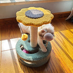 Cat Scratcher Board & Toy for Claw Grinding and Play
