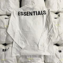 Fog Fear of God Essentials T Shirt Long Sleeve Reflective Printed Loose Base T-shirt