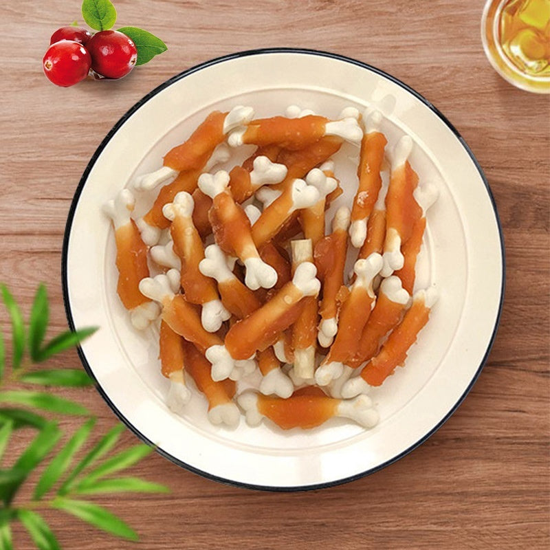 Chicken-Wrapped Milk Bones Pet Snack 400g Tasty Treats for Dogs