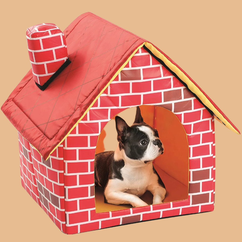 Chimney Villa Pet House – Cozy Indoor Home for Pets