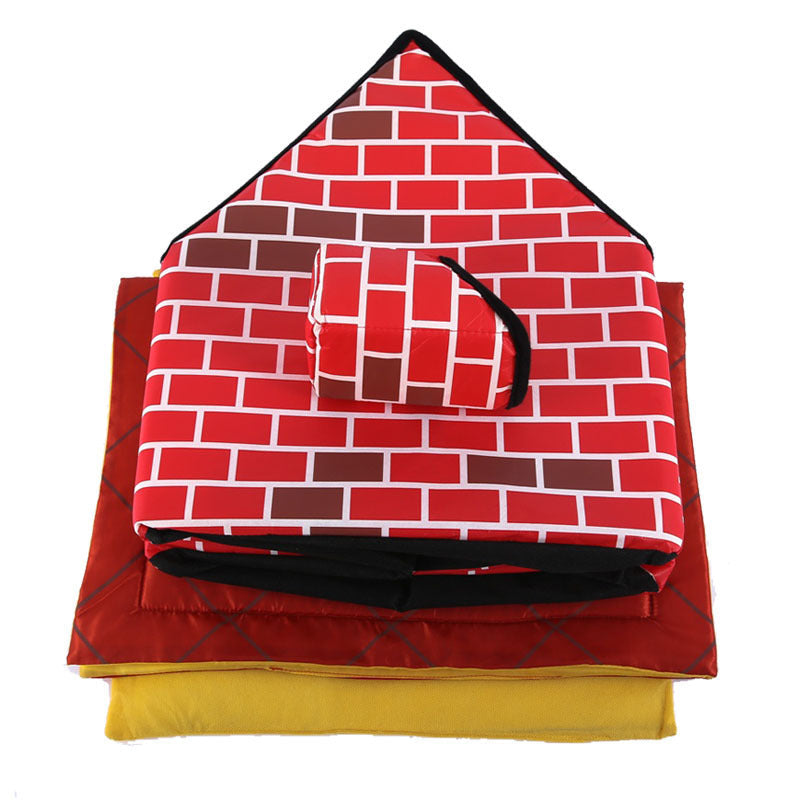 Chimney Villa Pet House – Cozy Indoor Home for Pets