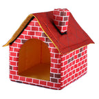 Chimney Villa Pet House – Cozy Indoor Home for Pets
