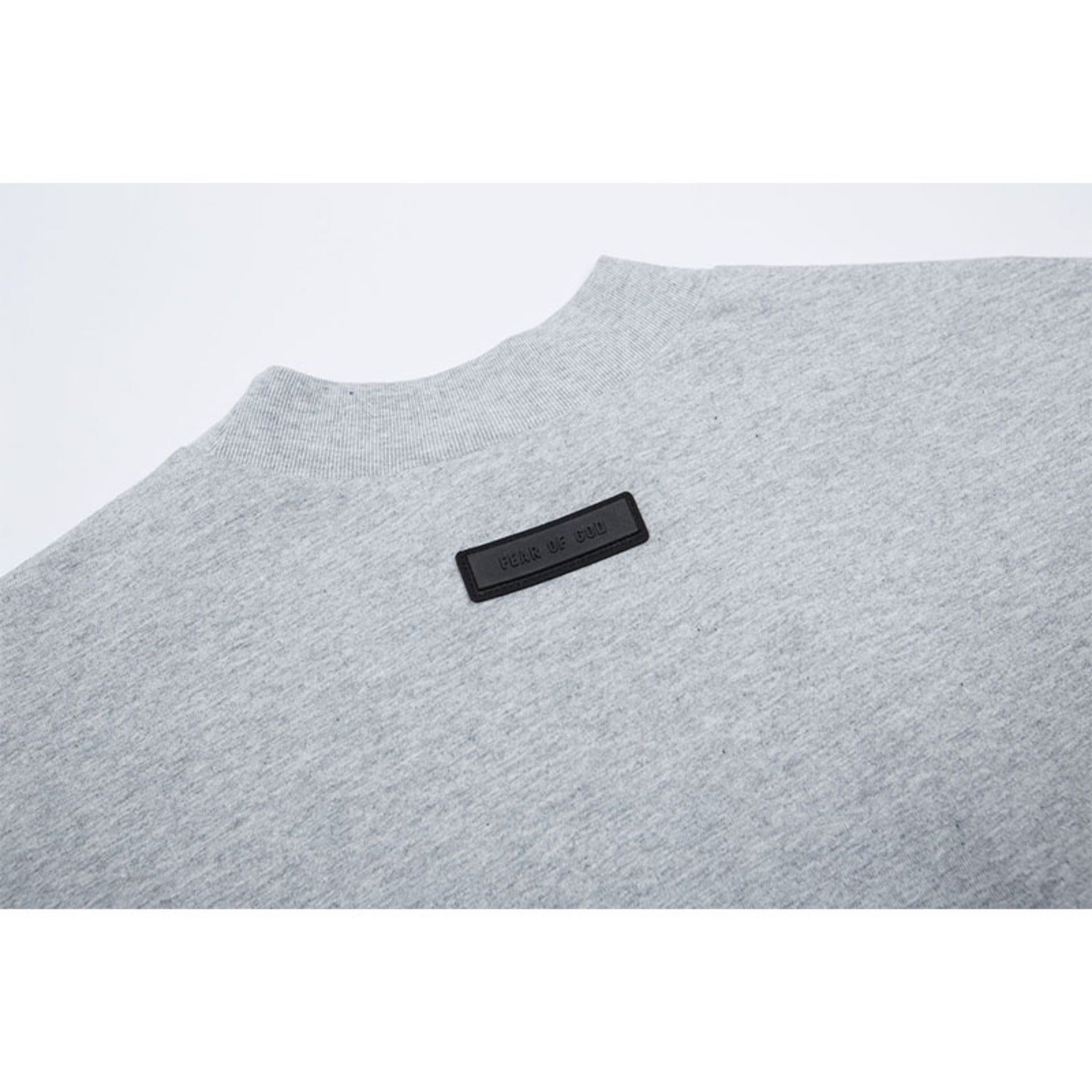 Fog Essentials T Shirts Summer FOG Double Line Joint Letter Crew Neck Short Sleeve