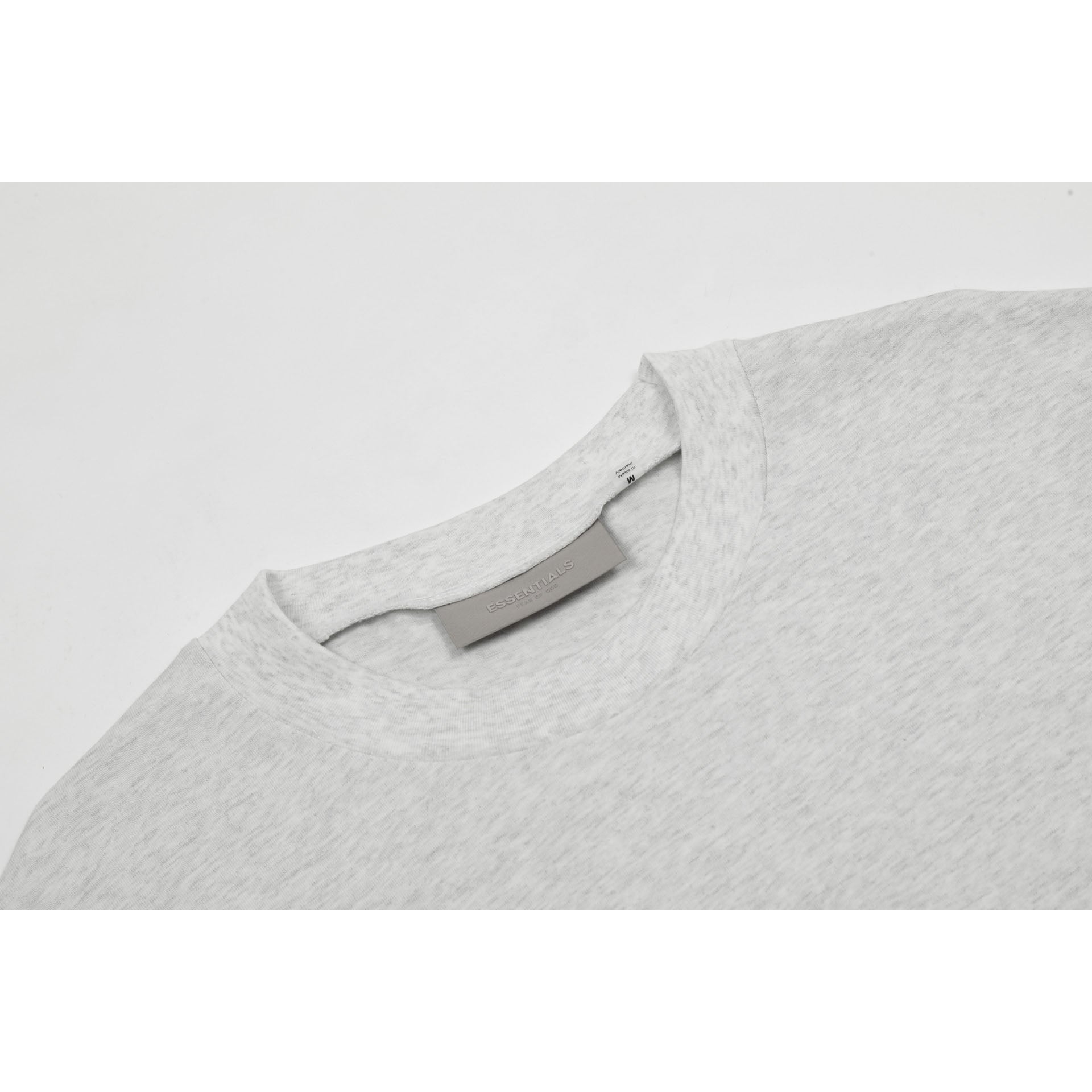 Fog Essentials T Shirts Spring/Summer FOG Double Line Letter Pattern Crew Neck Short Sleeves