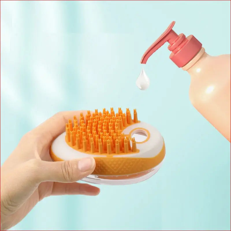 2-in-1 Pet Bath Brush – Grooming & Massage Comb Tool