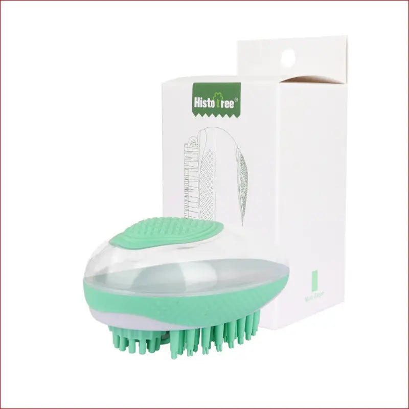 2-in-1 Pet Bath Brush – Grooming & Massage Comb Tool