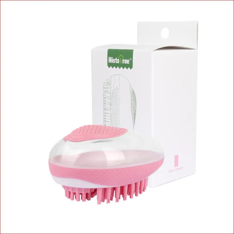 2-in-1 Pet Bath Brush – Grooming & Massage Comb Tool