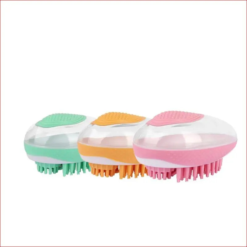 2-in-1 Pet Bath Brush – Grooming & Massage Comb Tool