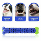 Dog Toothbrush Chew Toy – Silicone Stick for Clean Teeth