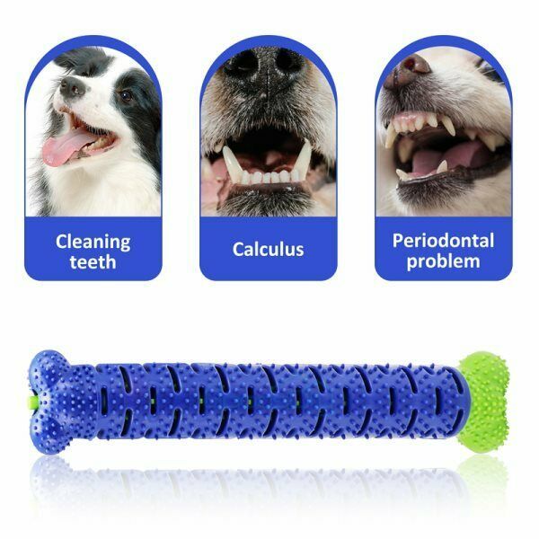 Dog Toothbrush Chew Toy – Silicone Stick for Clean Teeth