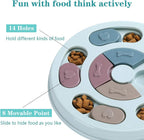 Dog Enrichment Puzzle Feeder Toy for Treats & IQ Training