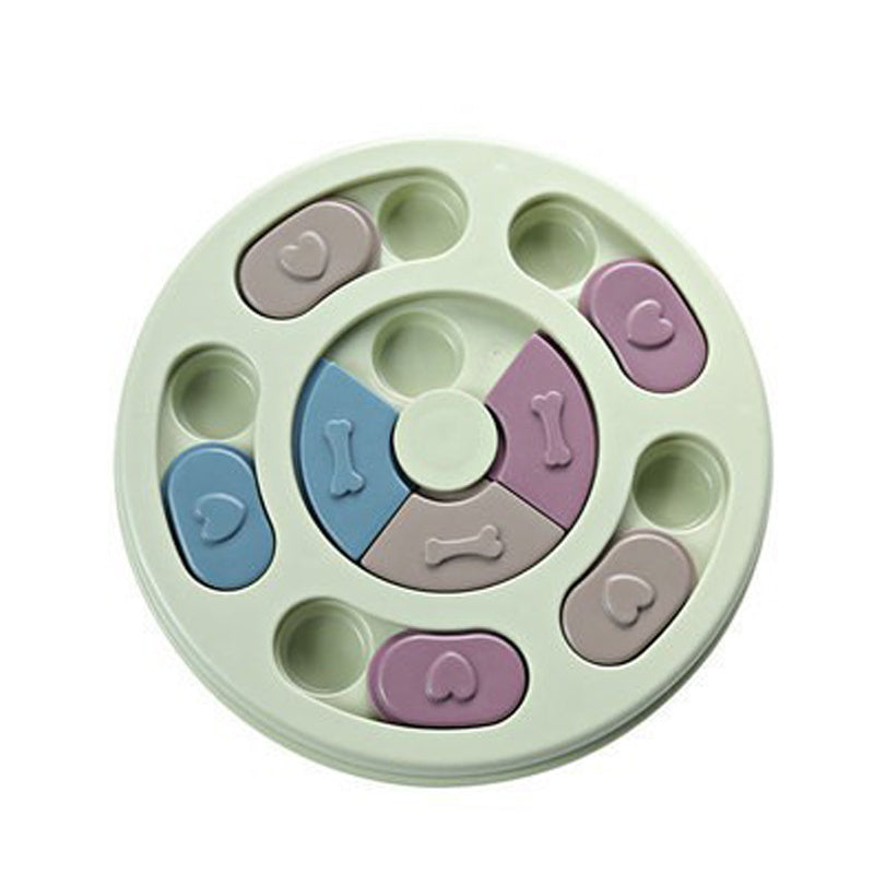 Dog Enrichment Puzzle Feeder Toy for Treats & IQ Training