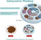 Dog Enrichment Puzzle Feeder Toy for Treats & IQ Training