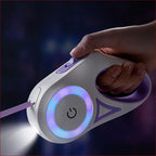 LED Dog Retractable Leash – Safe Walks for All Dogs