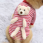 Pet Sweater for Small Dogs and Cats - Cute Spring Teddy Bear