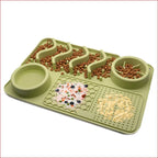 Dog Silicone Licking Pad & Slow Feeder Bowl — Multifunctional Pet Feeding