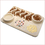 Dog Silicone Licking Pad & Slow Feeder Bowl — Multifunctional Pet Feeding