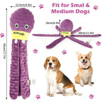 Plush Octopus Dog Snuffle Toy Chew Puzzle Enrichment Toy