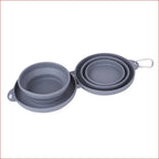 Double Collapsible Pet Bowls – Food & Water Feeding Solution