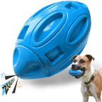 Durable Rubber Dog Chew Ball – Squeaky Toy for Aggressive Chewers