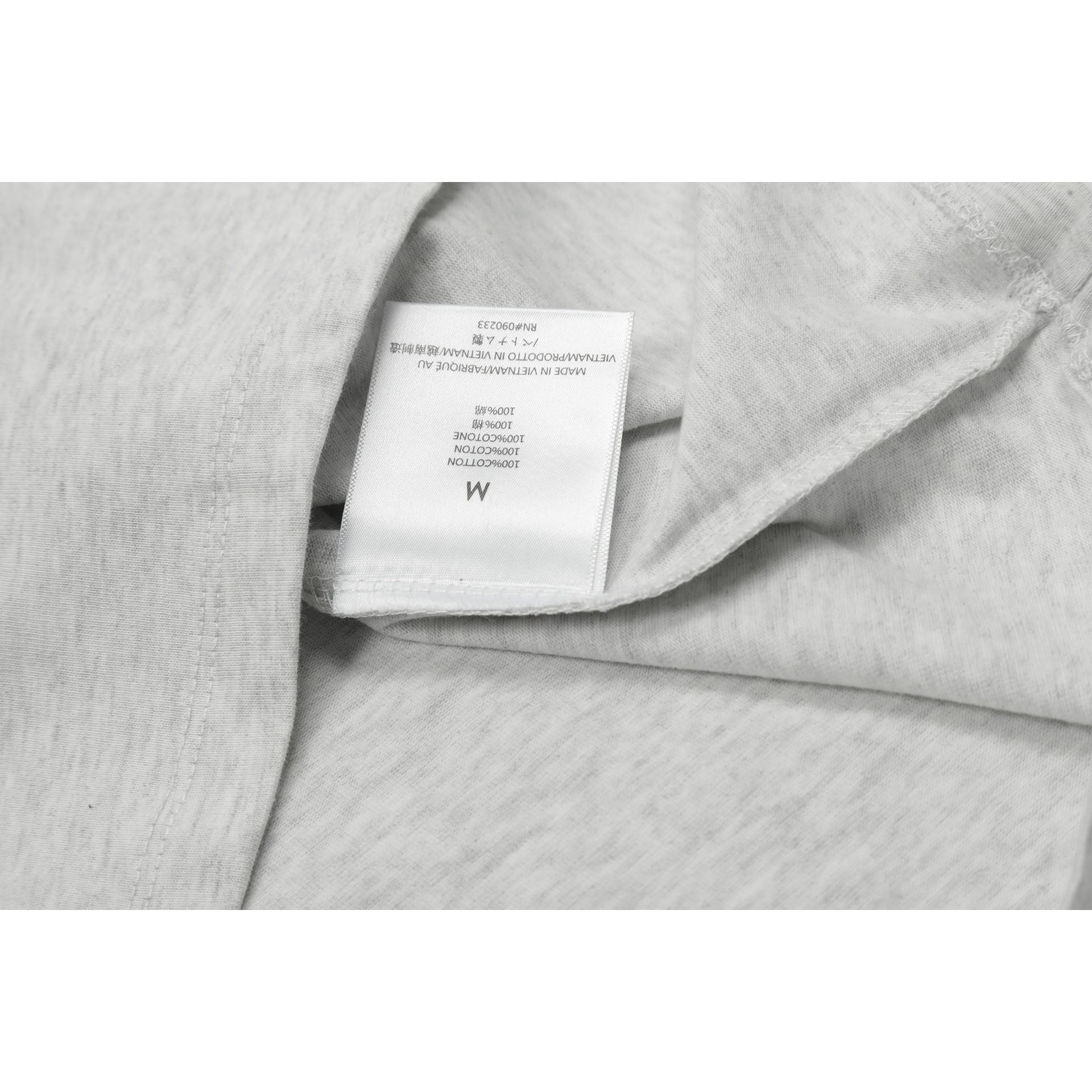 Fog Essentials T Shirts Spring/Summer FOG Double Line Letter Pattern Crew Neck Short Sleeves