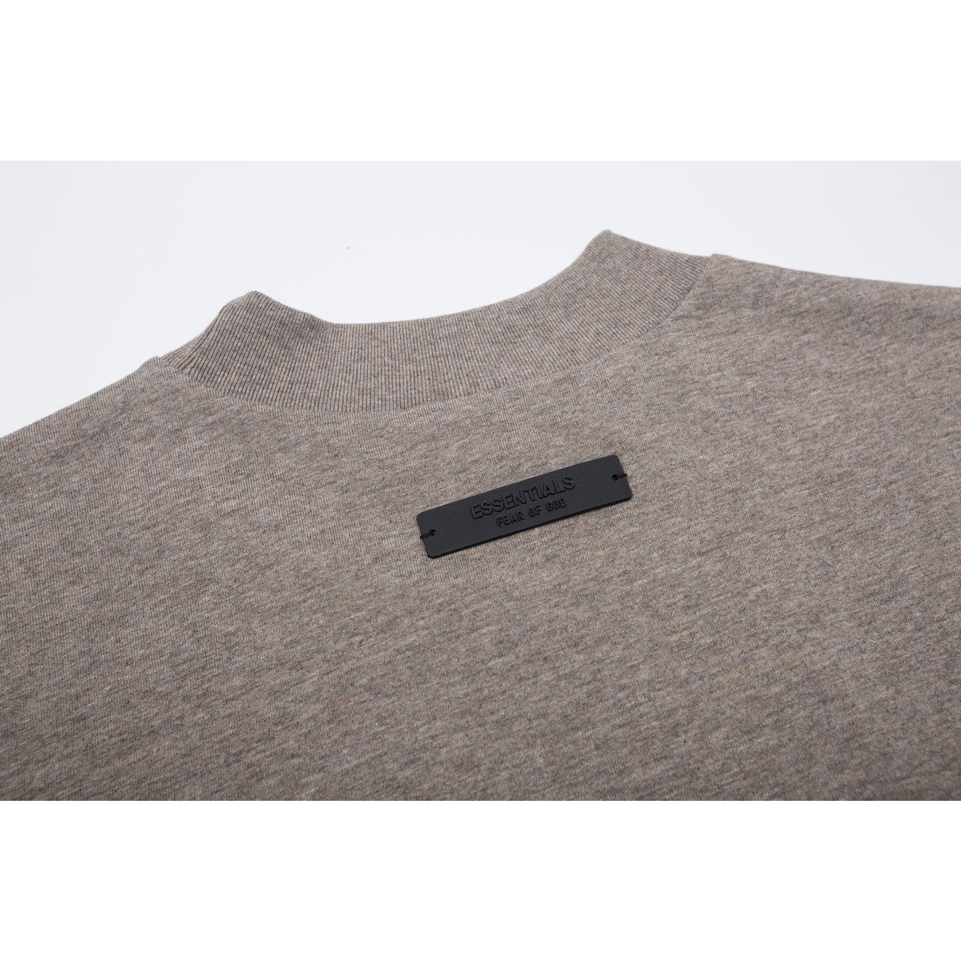 Fog Essentials T Shirts Autumn/Winter FOG Letter Print Crew Neck Short Sleeves