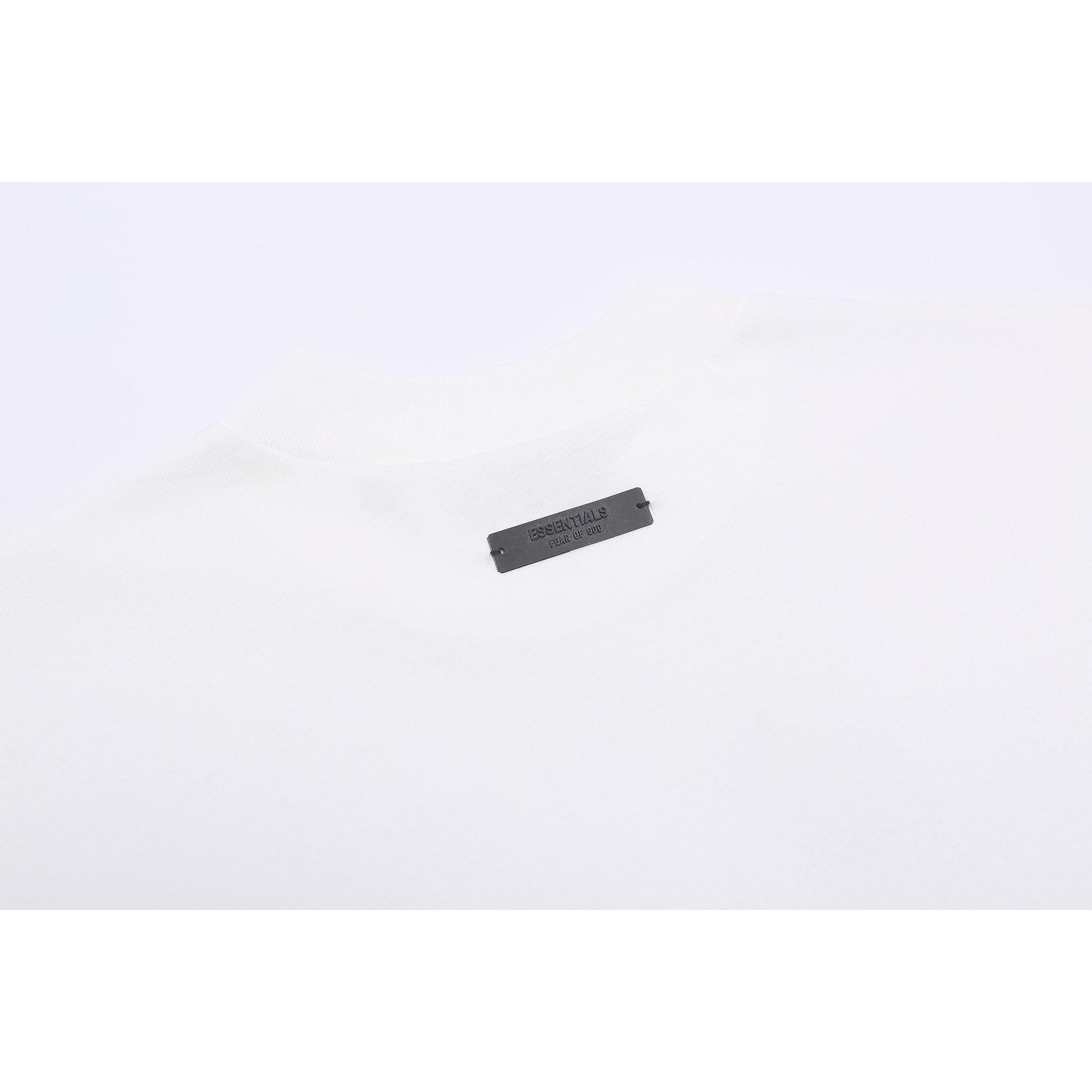 Fog Essentials T Shirts Spring/Summer FOG Letter Embroidery Crew Neck Short Sleeves