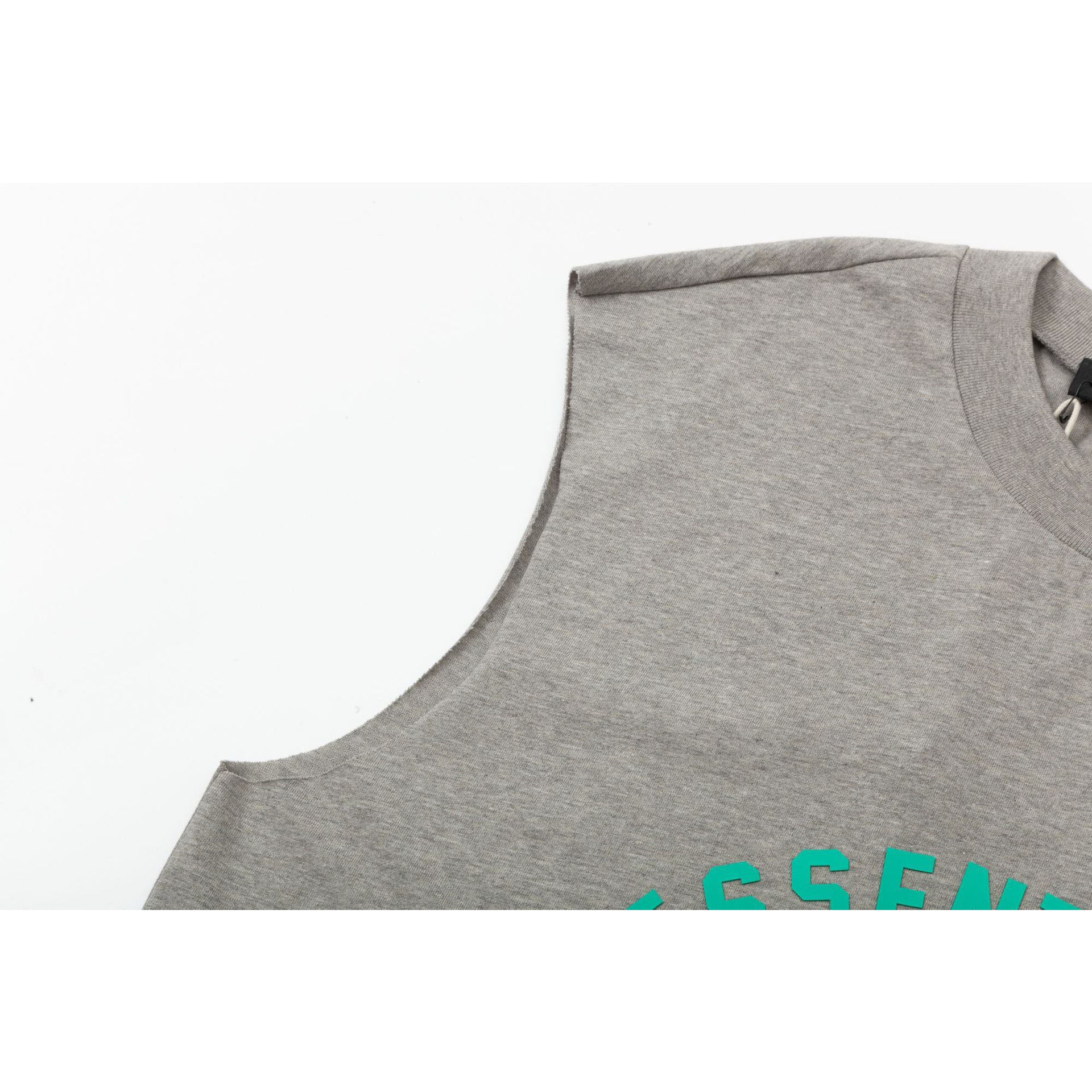 Fog Essentials tank summer FOG letter crew neck vest