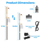 Multifunctional Electric Aquarium Vacuum Cleaner Length Adjustable