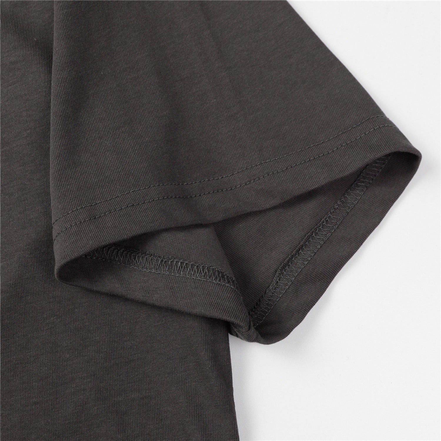 Fog Essentials T Shirts Spring Summer FOG Flocking E Letter Crew Neck Short Sleeves