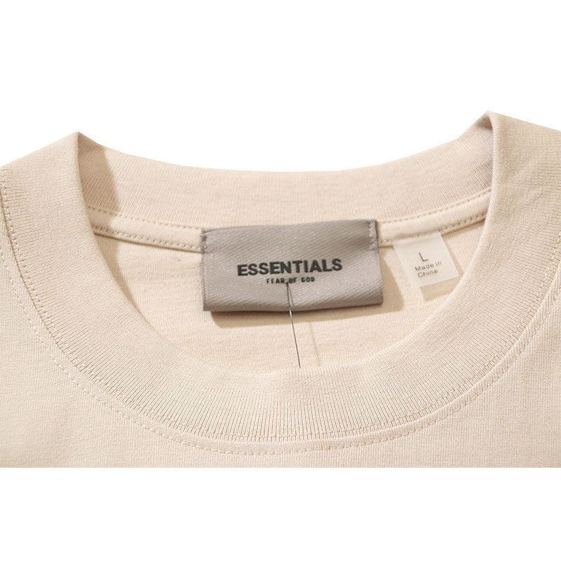 Fog Essentials T Shirts Spring and Summer FOG Joint RRR Series Crew Neck Short Sleeves