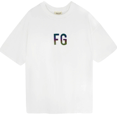 Fog Fear of God Essentials T Shirt Short Sleeve Loose Reflective Colorful Couple T-shirt