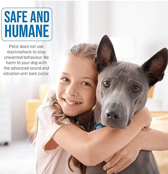Smart No Bark Dog Collar – Sound and Vibration Trainer