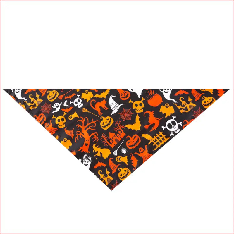 Halloween Pet Saliva Towel – Spooky & Practical Accessory