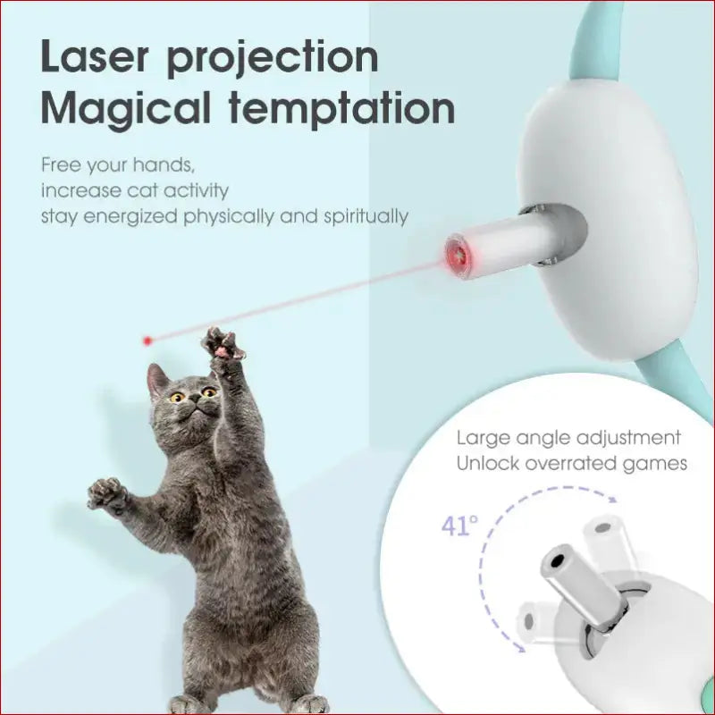 Interactive Cat Toy & Smart Pet Collar – Fun Pet Toys