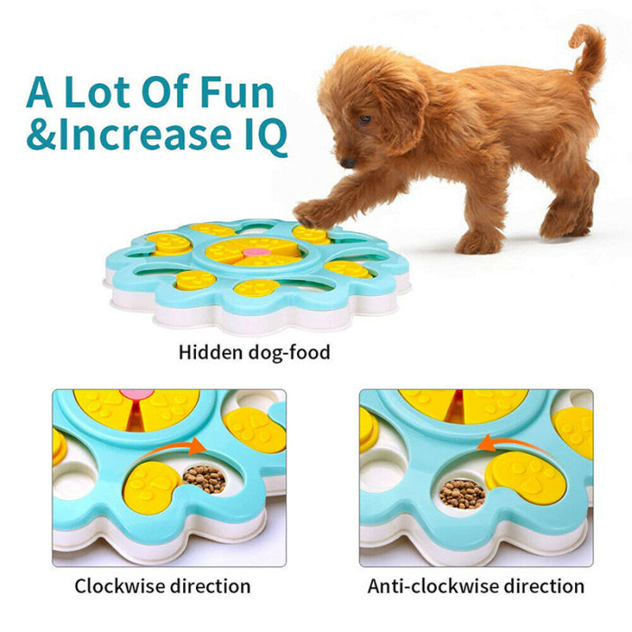 Interactive Dog Puzzle Feeder – Mental Enrichment Toy for Dogs