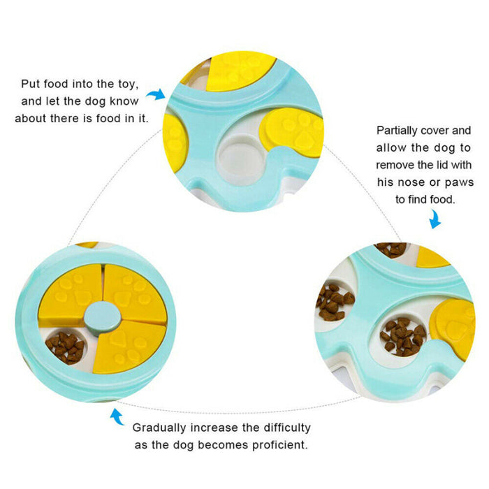 Interactive Dog Puzzle Feeder – Mental Enrichment Toy for Dogs