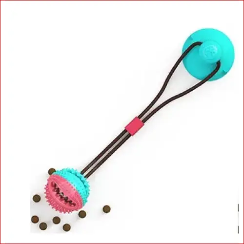 Pet Chew Toy with Suction Cup | Keeps Dogs Busy