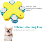 Interactive Twister Dog Puzzle Feeder Enrichment Toy