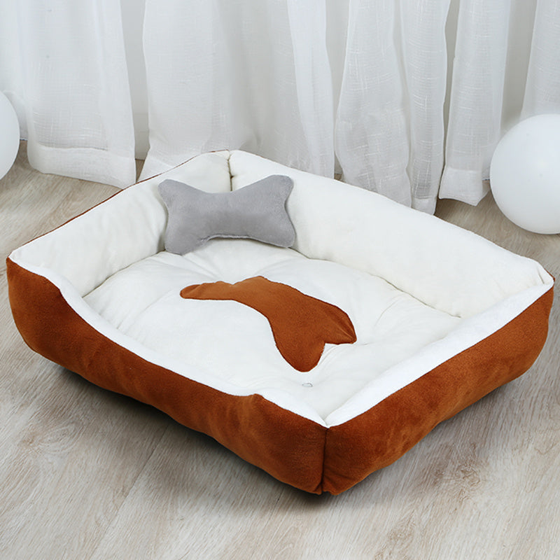 Large Teddy Dog Kennel - Cozy and Comfortable Pet Bed