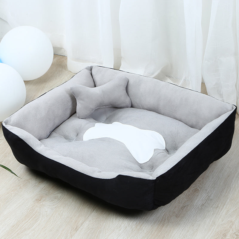 Large Teddy Dog Kennel - Cozy and Comfortable Pet Bed