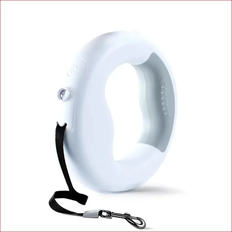 Retractable Dog Leash with LED Lamp — Safe Night Walks for Dogs